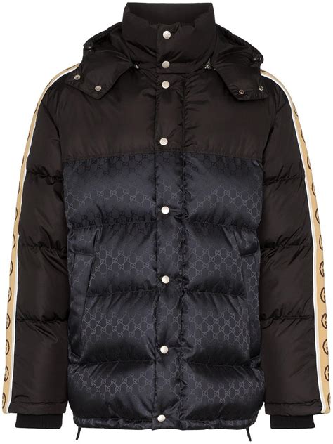 gucci mens puffer jacket|men's Gucci overcoat.